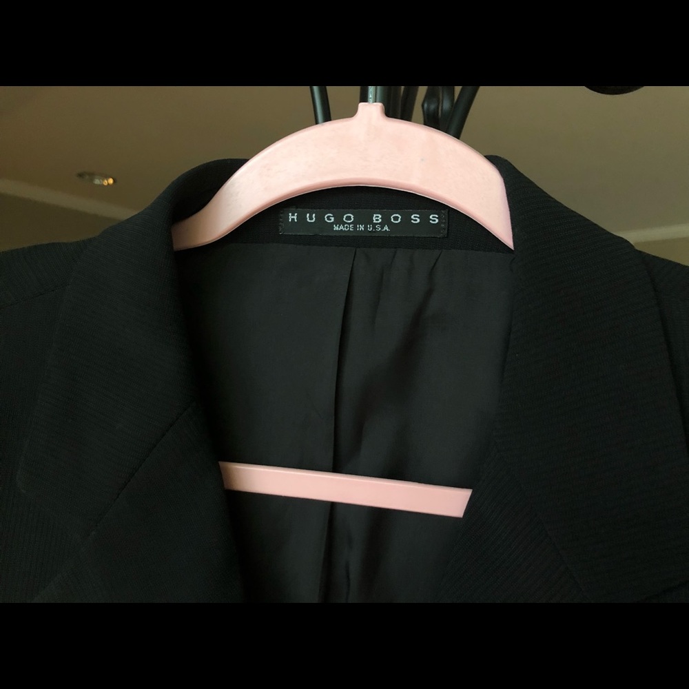 Hugo Boss Black Pinstriped Suit